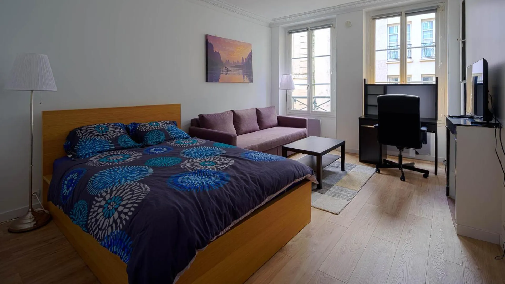 Flat 31M2 Near Pompidou Center, Marais, Les Halles, Mobility Lease Only Parigi